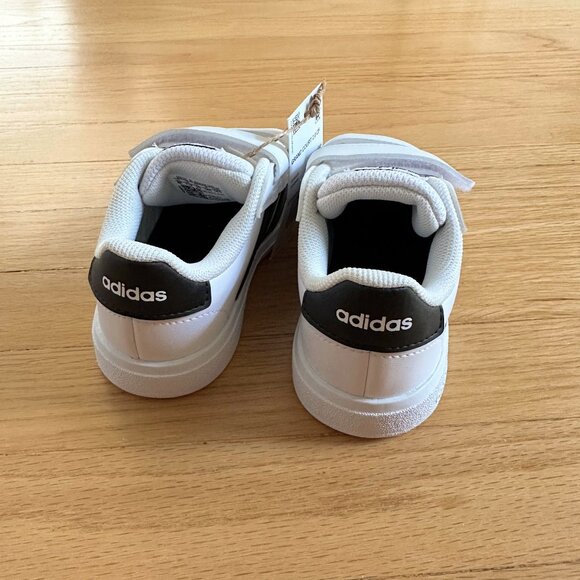 NEW Adidas Toddler Kids' Grand Court 2.0 Shoes Sneakers Size 8T - Picture 4 of 9